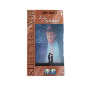 The Natural Box Office Hits VHS Tape Robert Redford Classic